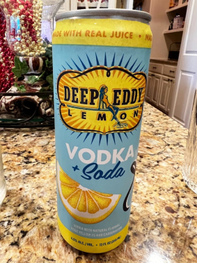 DEEP EDDY hard seltzer LEMON
ディープエディのハードセルツァーレモン味
